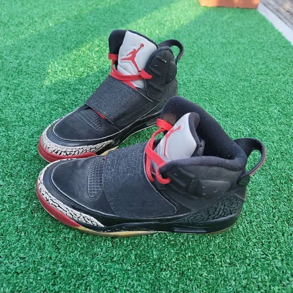 Nike Air Jordan Son of Mars Black Cement - Men's shoes - Size 6y